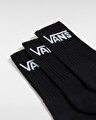 CLASSIC CREW KADIN ÇORAP (6.5-10, 3 ÇİFT) Black