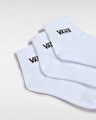 CLASSIC HALF CREW ÇORAP (1 ÇİFT) White