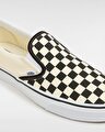 CHECKERBOARD CLASSIC SLIP-ON AYAKKABI Black And White Checker/White