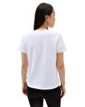 FLYING V CREW TİŞÖRT White