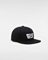ERKEK FULL PATCH SNAPBACK ŞAPKA True Black