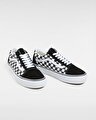 CHECKERBOARD OLD SKOOL PLATFORM AYAKKABI (Checkerboard) Black/True White