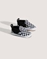 BEBEK CHECKER SLIP-ON V CRIB AYAKKABI (0-1 YAŞ) (Checker) Black/True White