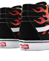 FLAME SK8-HI  REISSUE AYAKKABI (Flame) Black/Black/True White