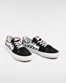 KANVAS/SÜET SK8-LOW AYAKKABI (Canvas/Suede) Black/Checkerboard
