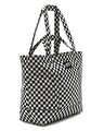 TELL ALL ZIP TOTE ÇANTA Checkerboard