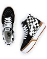 CHECKERBOARD SK8-HI STACKED AYAKKABI (Checkerboard) Multi/True White