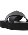 VANS X KARINA ROZUNKO CROSS STRAP MEGA PLATFORM SANDALET Black