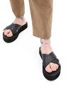 VANS X KARINA ROZUNKO CROSS STRAP MEGA PLATFORM SANDALET Black