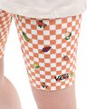 KADIN FLYING V PRINT TAYT ŞORT Sun Baked/Marshmallow