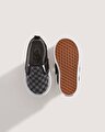 KÜÇÜK ÇOCUK CHECKERBOARD SLIP-ON CIRTCIRTLI AYAKKABI (1-4 YAŞ) (Checkerboard) Blk/Pewter
