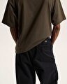 RANGE BAGGY TAPERED ELASTİK BELLİ PANTOLON Black