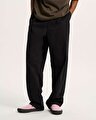 RANGE BAGGY TAPERED ELASTİK BELLİ PANTOLON Black