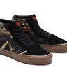 REALTREE SK8-HI 38 DX AYAKKABI Black/Gum