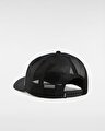 CLASSIC PATCH CURVED BILL TRUCKER ŞAPKA Black/White
