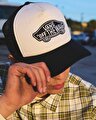 CLASSIC PATCH CURVED BILL TRUCKER ŞAPKA Black/White