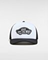 CLASSIC PATCH CURVED BILL TRUCKER ŞAPKA Black/White
