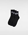 CLASSIC HALF CREW ÇORAP (42.5-47) Black