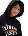 ERKEK ÇOCUK HOLE SHOT PULLOVER KAPÜŞONLU ÜST (8-14 YAŞ) Black