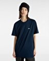 LEFT CHEST LOGO TİŞÖRT Navy/White