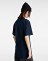 LEFT CHEST LOGO TİŞÖRT Navy/White