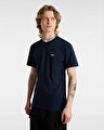 LEFT CHEST LOGO TİŞÖRT Navy/White