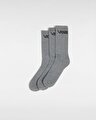 CLASSIC UZUN ÇORAP (3 ÇİFT) Heather Grey