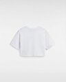 FLYING V CREW CROP TİŞÖRT White