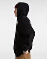 CRAZY EDDY 66 LOOSE PULLOVER KAPÜŞONLU ÜST Black