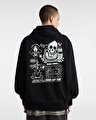CRAZY EDDY 66 LOOSE PULLOVER KAPÜŞONLU ÜST Black