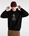 CRAZY EDDY 66 LOOSE PULLOVER KAPÜŞONLU ÜST Black