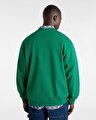 ORIGINAL STANDARDS VARSITY LOOSE CREW SWEATSHIRT Verdant Green