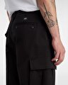 SERVICE CARGO LOOSE TAPERED PANTOLON Black