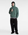 ESSENTIAL RELAXED PULLOVER KAPÜŞONLU ÜST Dark Forest