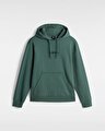 ESSENTIAL RELAXED PULLOVER KAPÜŞONLU ÜST Dark Forest