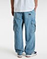 SERVICE CARGO LOOSE DENIM PANTOLON Stonewash/Blue
