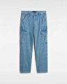 SERVICE CARGO LOOSE DENIM PANTOLON Stonewash/Blue