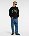 METAL ARCH CREW SWEATER Black