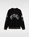 METAL ARCH CREW SWEATER Black