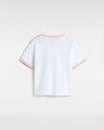 KIZ ÇOCUK SUPPLY BOUTIQUE RINGER TİŞÖRT (8-14 YAŞ) White/Sepia Rose