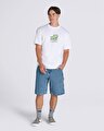 DRILL CHORE LOOSE DENIM ŞORT Stone Wash