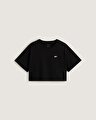 SALTON RELAX CROP SS TİŞÖRT Black