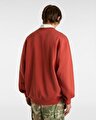 SALTON LOOSE FT SWEATSHIRT Red Ochre