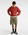 SALTON LOOSE FT SWEATSHIRT Red Ochre
