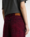 SIRELLE OVER-DYED CUT-OFF ŞORT Cherries Jubilee