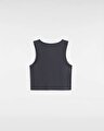 BLUR FITTED CROP ATLET Asphalt