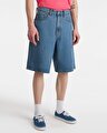 CHECK-5 BAGGY DENIM ŞORT Stonewash/Blue