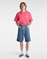 CHECK-5 BAGGY DENIM ŞORT Stonewash/Blue