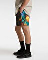 PRIMARY PRINT ELASTIC DENIZ ŞORTU Black/Multi