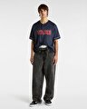 CHECK-5 BAGGY DENIM PANTOLON Stonewash Black